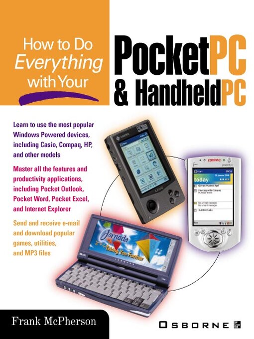 Title details for How to Do Everything with Your Pocket PC & Handheld PC by Frank McPherson - Available